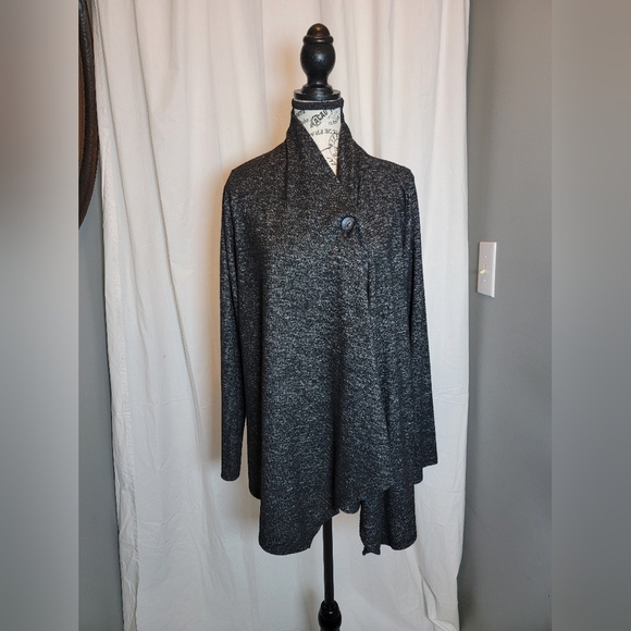 Apt. 9 Black Gray Women's Sweater - Picture 1 of 8
